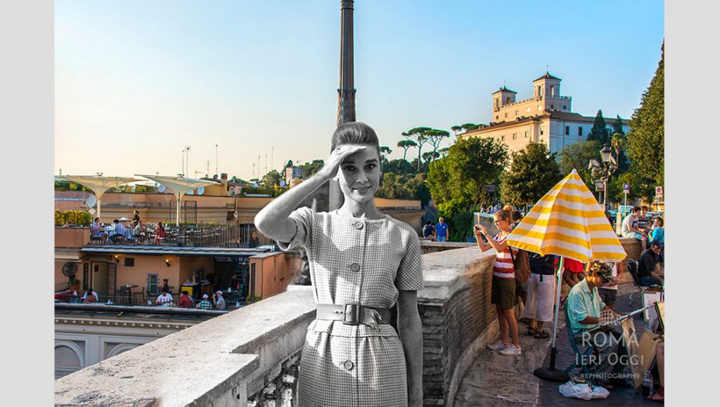 Audrey Hepburn, Trinita Dei Monti