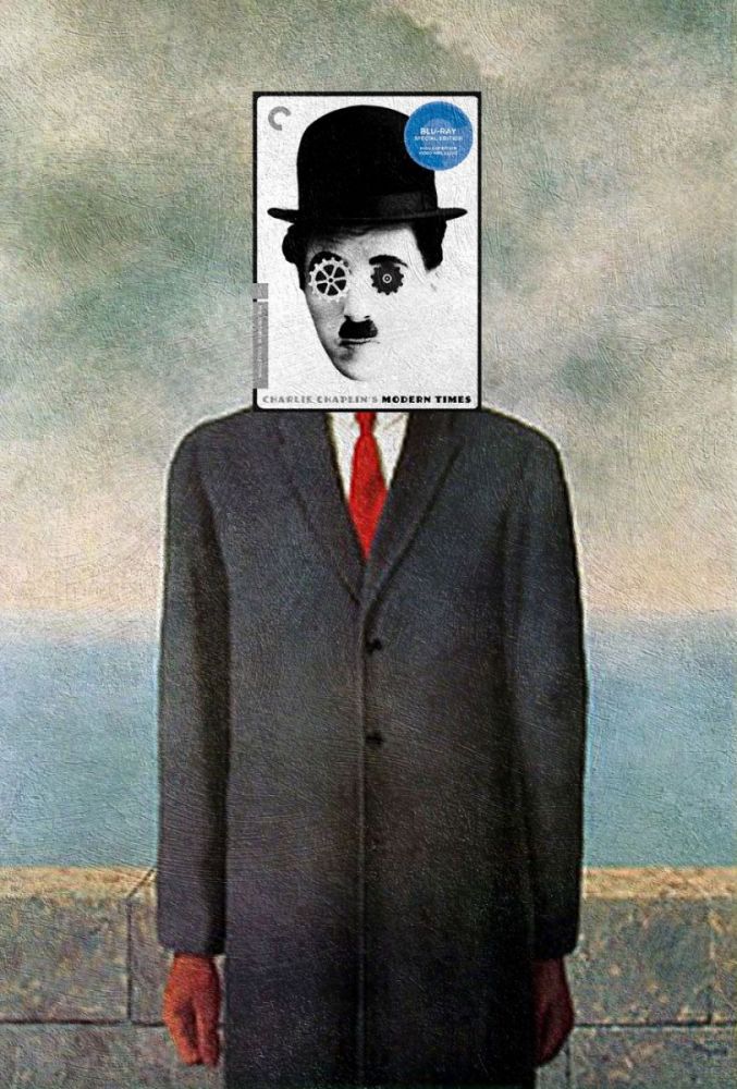 “Modern Times” Charlie Chaplin ve “The Son of Man” René Magritte